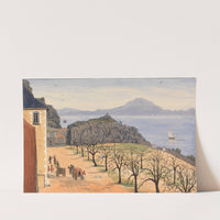 The Mountains of Africa, from the Hospital at Gilbraltar by George Lothian Hall