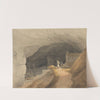 The Mouth of the Cavern at Castleton in the Peak of Derby by John White Abbott