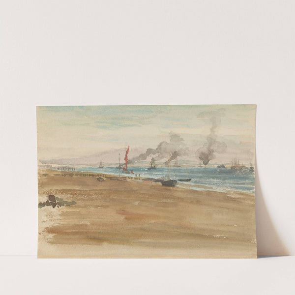 The Mouth of the River (1881-1883) by James Abbott McNeill Whistler