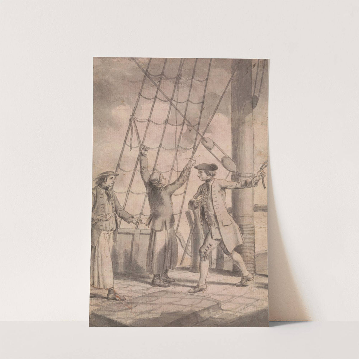 The Murder of Kenith Hossack by Captain Lowry by Samuel Wale