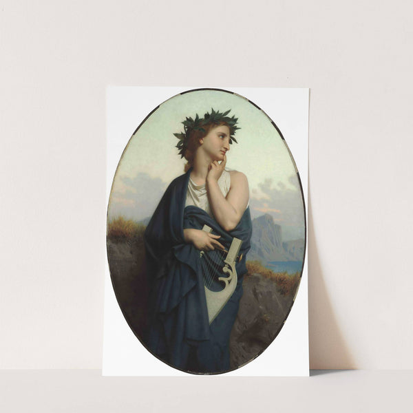 The Muse (Philomèle) (1861) by William Bouguereau