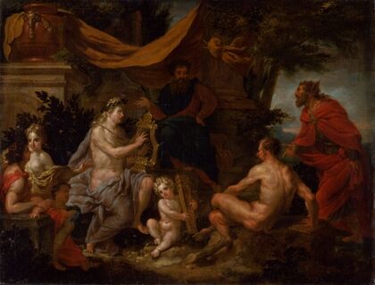 The Music Competition of Pan and Apollo
