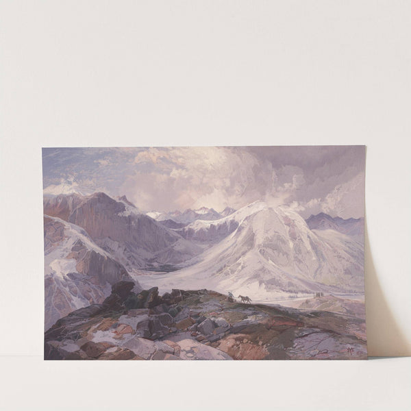 The Musquito Trail, Rocky Mountains of Colorado. Elevation 12,000 Feet (1875) by Thomas Moran