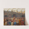 The mysterious wedding in Pistoia (1894) by Kristian Zahrtmann