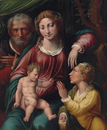 The Mystic Marriage of Saint Catherine