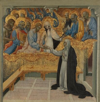 The Mystic Marriage of Saint Catherine of Siena