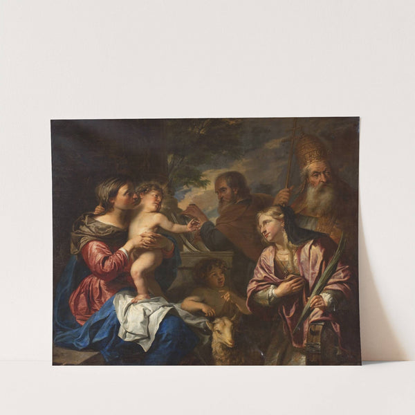 The Mystic Marriage of St Catherine (1638 - 1677) by Pieter Thijs