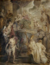 The Mystic Marriage of St Catherine (Colour Sketch for the Altar of the Church of the Augustinian Fathers in Antwerp)