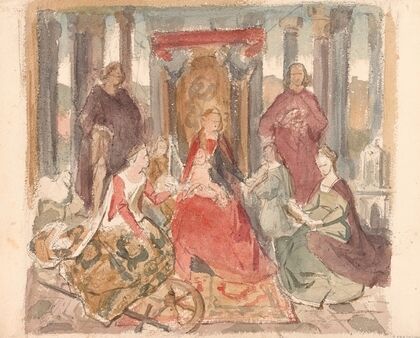 The Mystical Marriage of Saint Catherine