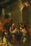The mystical Marriage of Saint Catherine