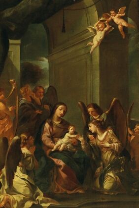 The mystical Marriage of Saint Catherine