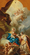 The Mystical Marriage of Saint Catherine