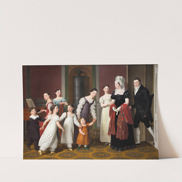 The Nathanson Family (1818) by Christoffer Wilhelm Eckersberg