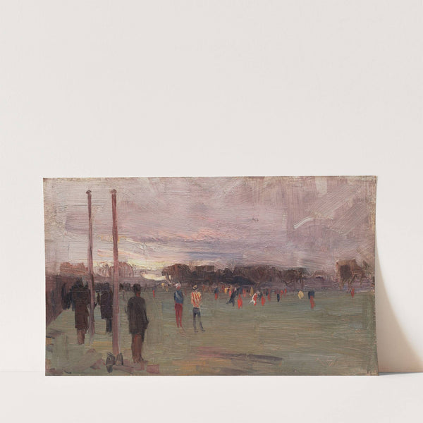 The national game (1889) by Arthur Streeton