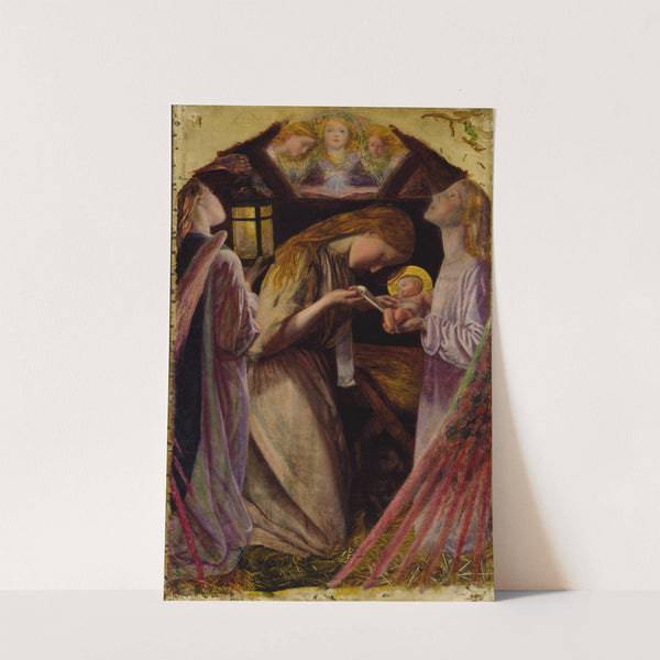 The Nativity (1858) by Arthur Hughes