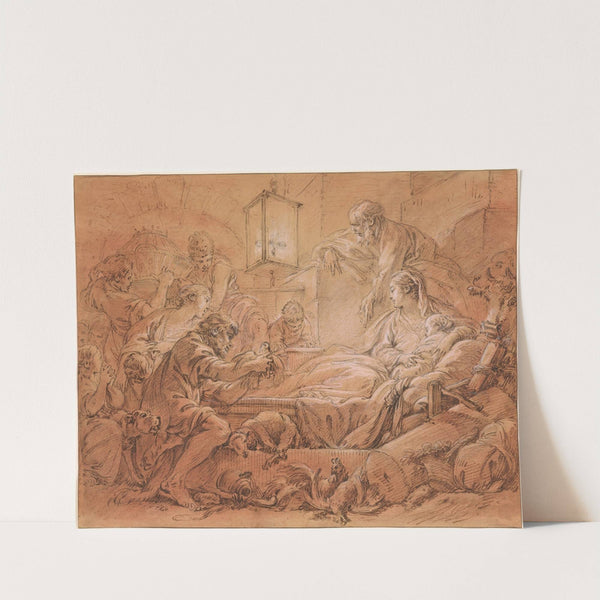The Nativity (ca. 1761-1762) by François Boucher