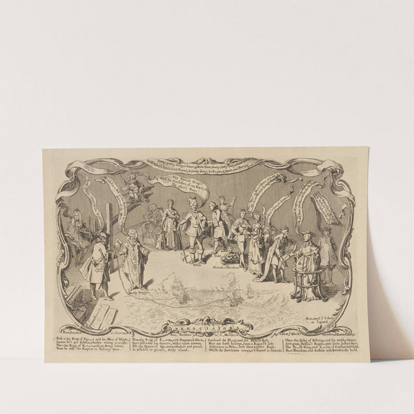La promenade a cheval (1802) by Georges Jacques Gatine