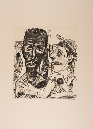 The Negro, plate 6 from the portfolio ‘Annual Fair’ (1921)