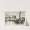 The New Market, Amsterdam (c. 1860–90) by Samuel Colman