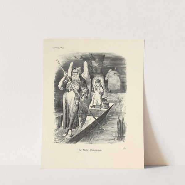 The New Passenger by Sir John Tenniel