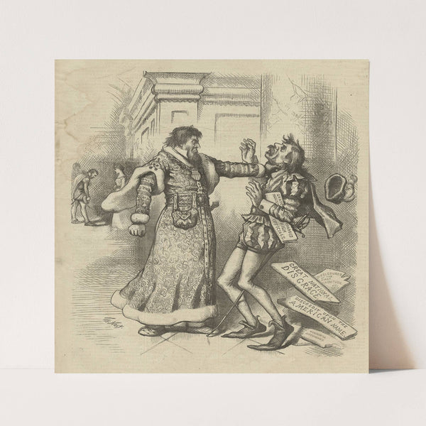 The New York Tribune’s ‘disclosures’ (1874) by Thomas Nast