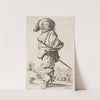 The Nobility of Lorraine – Gentleman in a Fur-Trimmed Cloak (1620–1623) by Jacques Callot