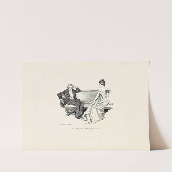 The nobleman; Every man has his price, you know. (1899) by Charles Dana Gibson