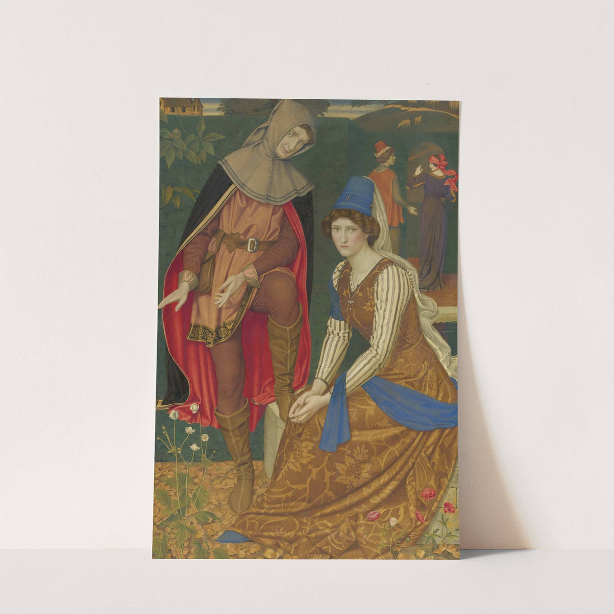 The nut brown maid by Joseph Edward Southall