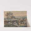 The Old Bridge in Devon by Thomas Girtin