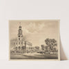 The old Congregational Church, Saco (1860) by John H. Bufford'''s &amp; Sons