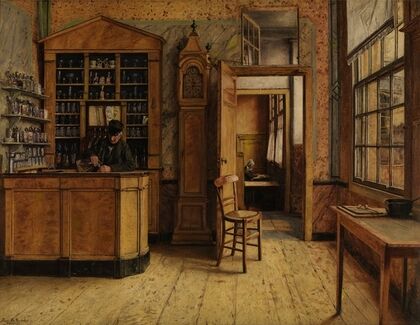 The old Inn ‘Het Loodshuis’ in Antwerp