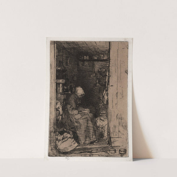 The Old Rag Woman, No. 10 (1858) by James Abbott McNeill Whistler