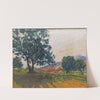 The Olive Grove. With Cagnes in the Background. Against the Light by Niels Larsen Stevns