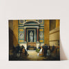 The Opening Of Raphael&#039;s Grave In Pantheon 1833 by Francesco Diofebi