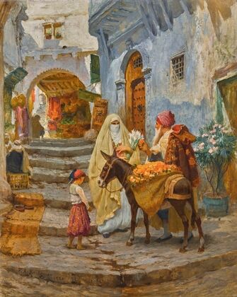 The orange seller