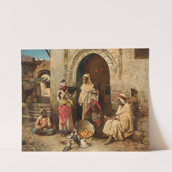 The Orange Seller by Philippe Pavy