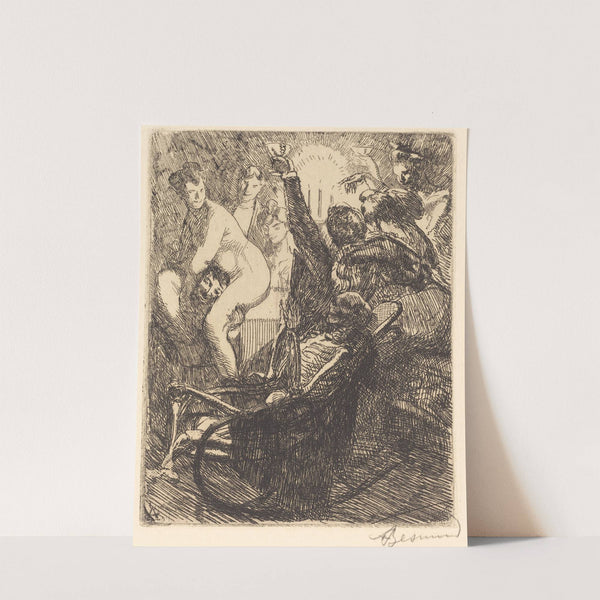 The Orgy (L’orgie) (1900) by Albert Besnard