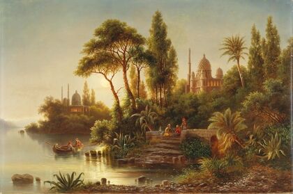 The Orient In The Evening Light
