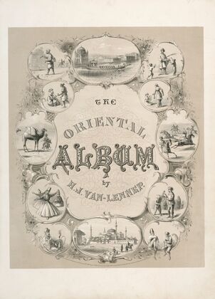 The Oriental Album – People and scenery of Turkey – Title page