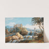 The Orsini Castle, Bracciano by Giovanni Battista Busiri