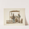 The Oyster Stand by Nicolino Calyo