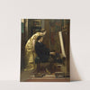 The Painter and His Model (1855) by Alfred Stevens