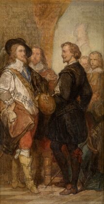 The Painter Anthony van Dyck in London