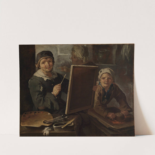 The painter in his workshop by Giacomo Francesco Cipper