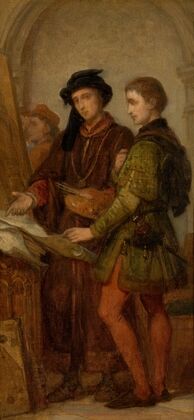 The Painters Jan van Eyck and Rogier van der Weyden