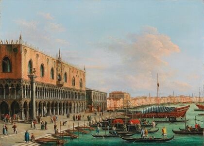 The Palazzo Ducale and the Riva degli Schiavoni, Venice