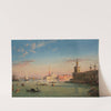 The Palazzo Piscani, Venice by Friedrich von Nerly