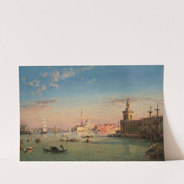 The Palazzo Piscani, Venice by Friedrich von Nerly