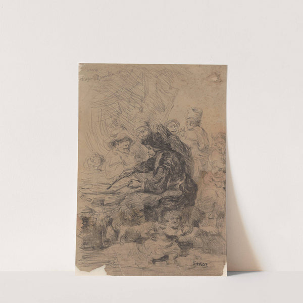 The Pancake Woman by James Ensor