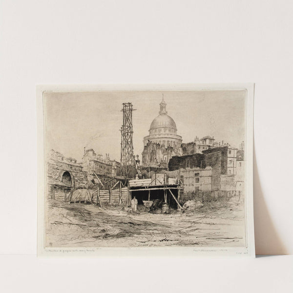 The Pantheon, Paris by George T. Plowman